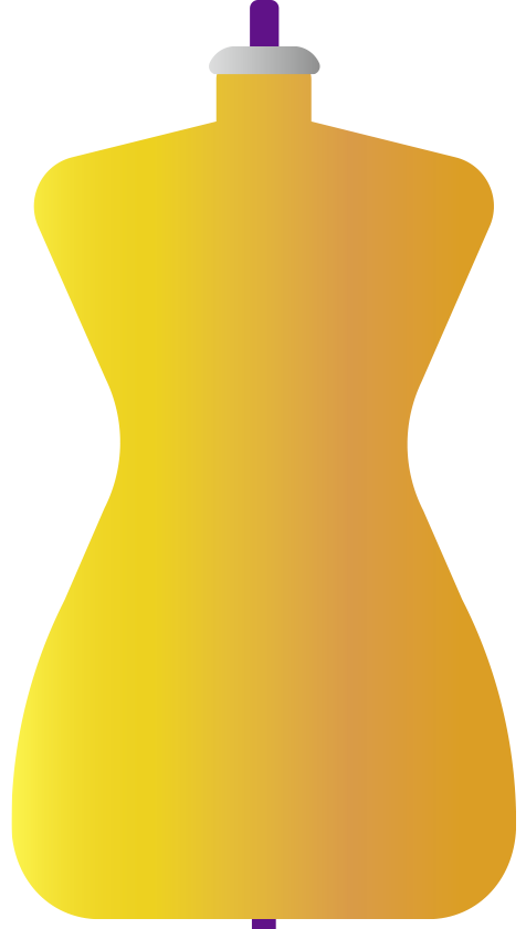 Schneiderbüste aus dem Logo